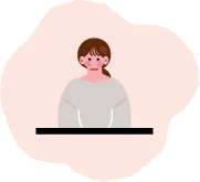 選考フロー STEP 2：面接。園にお越しいただき、個人面接を行います。